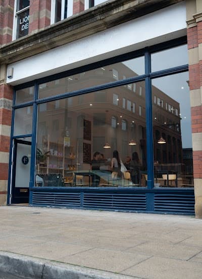 Interior of Fort Coffee in Manchester M3 4EN