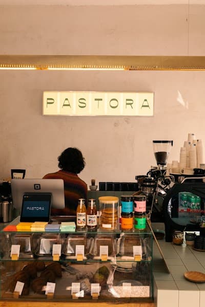 Interior of PASTORA – Café & Bottle Shop in Madrid