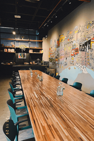 Interior of All Day Café in Antioquia