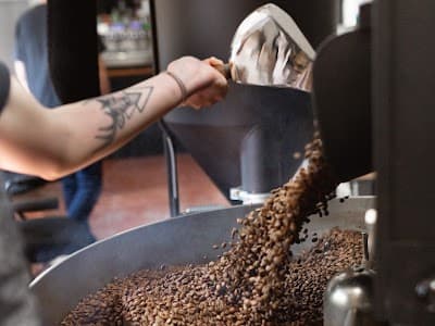 Interior of Imbibe Coffee Roasters in D08 WD35
