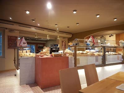 Interior of Fleur de Pains in Lausanne