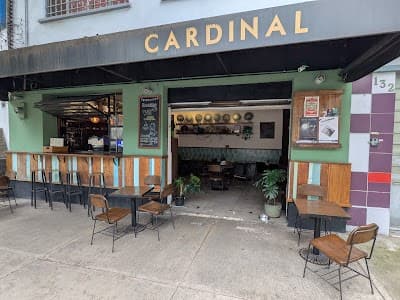 Interior of Cardinal Casa de Café in CDMX