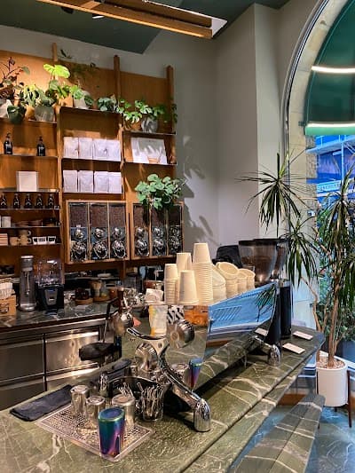 Interior of Bonanza Coffee in Berlin