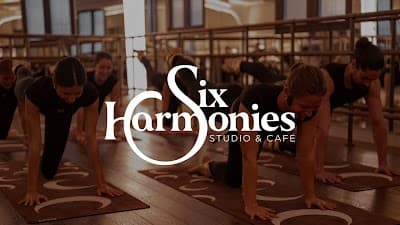 Interior of Six Harmonies Studio & Café in Madrid