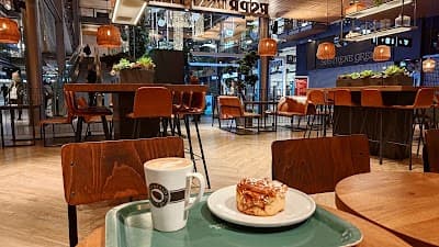 Interior of Espresso House Sello in Espoo
