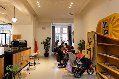 Interior of Bocca Coffee in GP Amsterdam