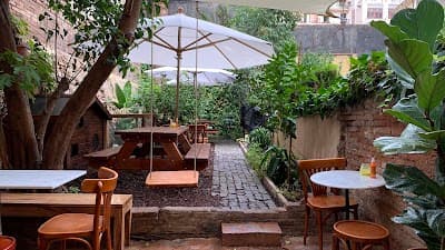 Interior of Billy Brunch Headquarters in Barcelona