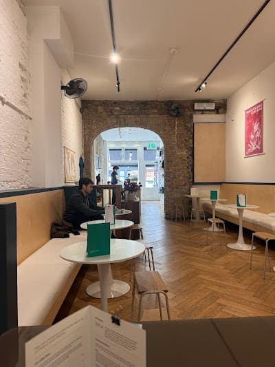Interior of Colonna & Small's in London EC1N 7TX