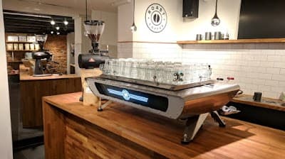 Interior of ROAST Coffee in København