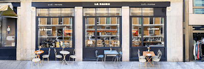 Interior of La Paire in Genève