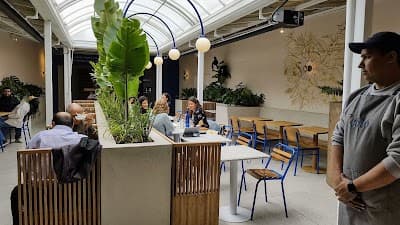Interior of Colo Coffee Candelaria in Cundinamarca