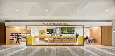 Interior of Pilot Coffee Roasters in ON M5H 0B6