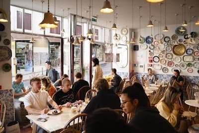 Interior of Breakfast Lovers Misericórdia in -114 Lisboa