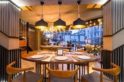 Interior of Mivan Restaurant & Cafe in Fatih/İstanbul