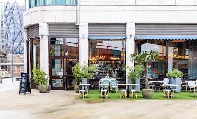 Interior of Beany Green in London W2 6EZ
