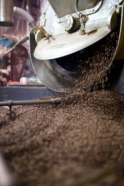 Interior of Fratello Coffee Roasters in AB T2G 3C7