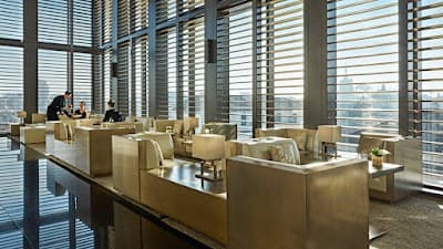 Interior of Armani/Bamboo Bar in Milano MI