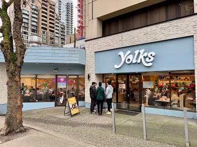 Interior of Yolks in BC V6Z 2C7