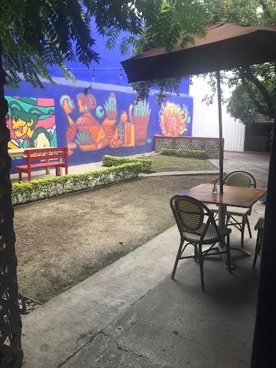 Interior of Amor Amor Café in N.L.