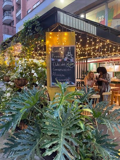 Interior of Proyecto Café in Antioquia