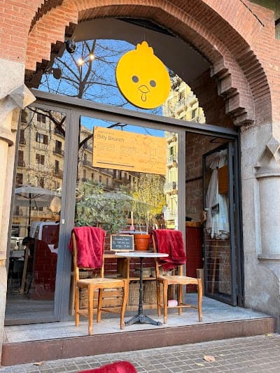 Interior of Billy Brunch in Barcelona
