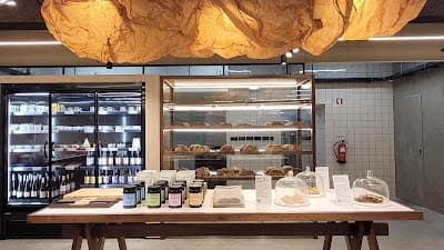 Interior of Gleba António Augusto Aguiar – Padaria & Café de Especialidade in -110 Lisboa