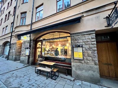 Interior of Greasy Spoon in 116 28 Stockholm