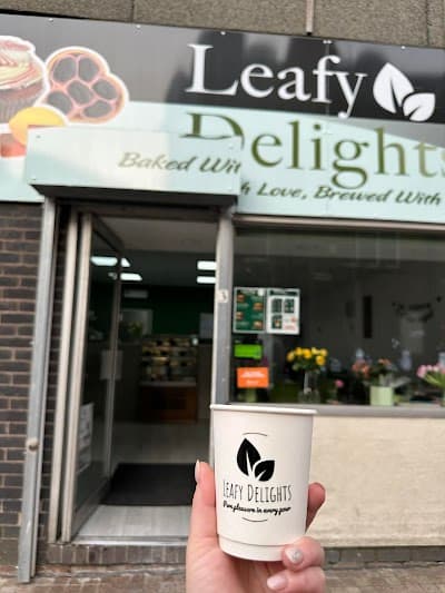 Interior of Leafy Delights Bakery&Café in Stoke-on-Trent ST1 1HL