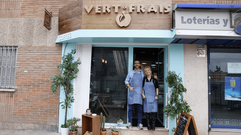 Interior of Vert & Frais in Madrid