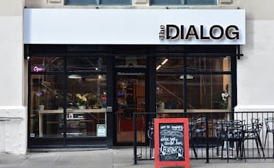 Interior of The Dialog Cafe in ON M5B 2R7
