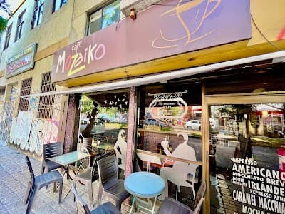 Interior of Cafe Mozaiko in Región Metropolitana