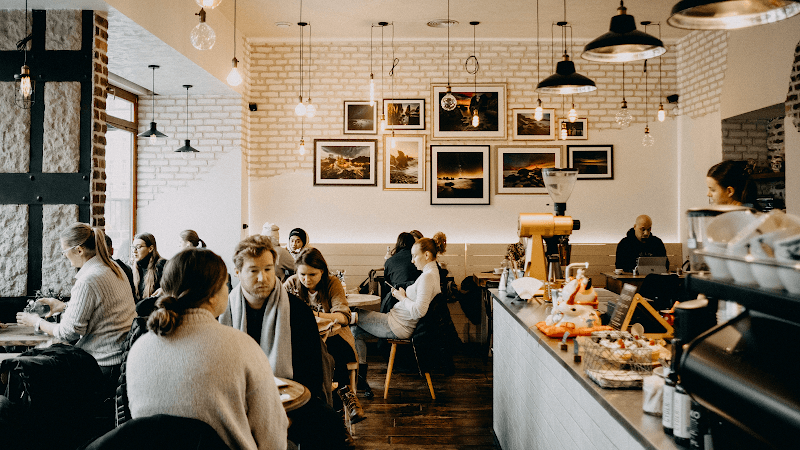 Interior of Cafefin coffee in 120 00 Praha 2-Vinohrady