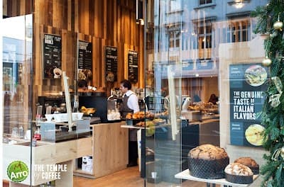 Interior of ARRO Coffee - Bayswater in London W2 6BG