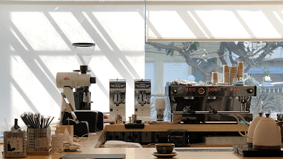 Interior of Halo Koffee in