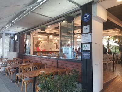 Interior of Café C - Del Valle in CDMX