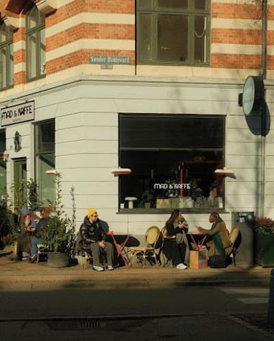 Interior of Mad & Kaffe in Vesterbro