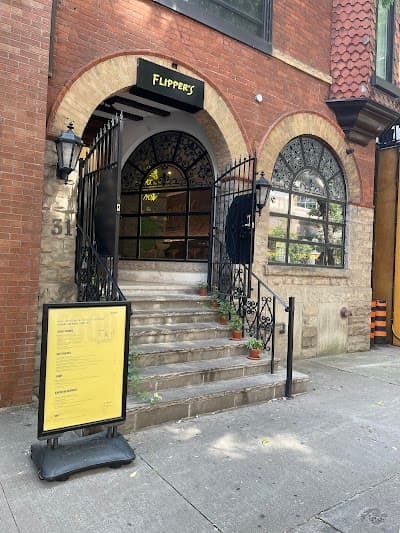 Interior of Flipper's Toronto in ON M5G 1H1