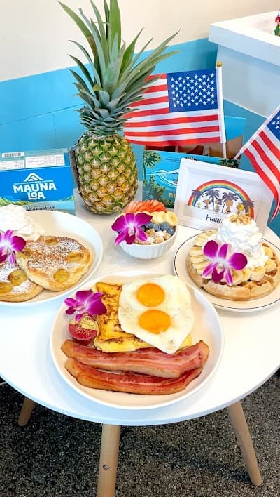 Limally Cafe All day Hawaiian breakfast coffee