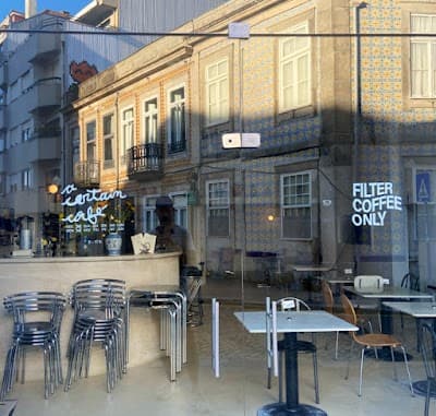 Interior of A Certain café in Porto