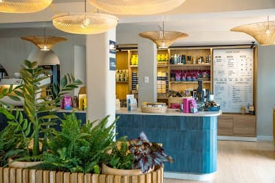 Interior of Libertario Coffee Roasters- Calle 122 in Bogotá