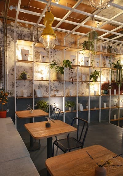 Interior of La Main Noire in Paris