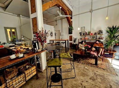 Interior of Slow Café Madrid in Madrid