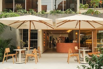 Interior of Tropicalia Coffee in Bogotá