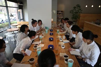 Interior of Fika Fika Cafe in Taipei City