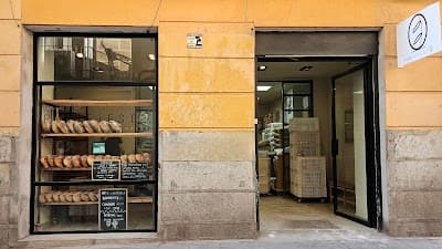 Interior of Panifiesto Lavapiés in Madrid