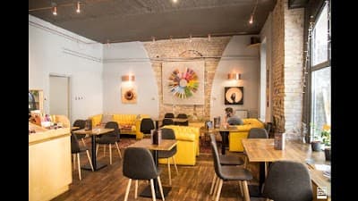 Interior of Mantra Specialty Coffee Minibar in Veres Pálné u. 17