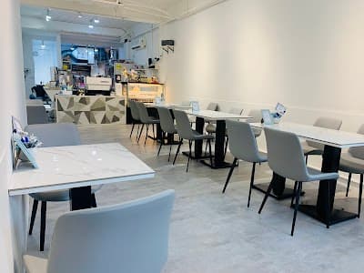 Interior of CAFE LE MAHE in Taipei City