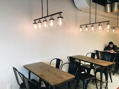Interior of Philosafy Coffee in AB T2S 0B4