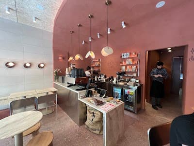 Interior of Religion Coffee SANCTUARY in Madnum