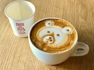 Coffee Shop Sleepy Bear coffee